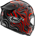 Contour-X Swirl Helmet - Red