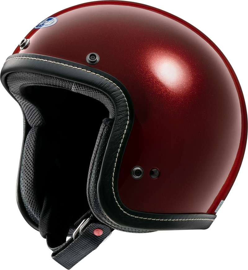 Classic-V Helmet - Metallic/Red