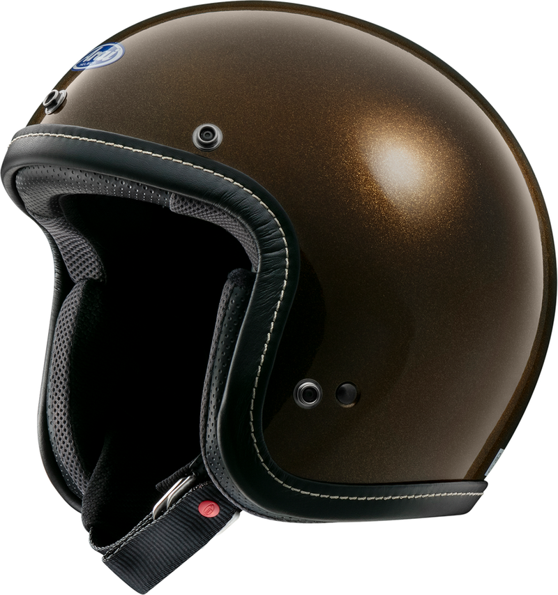 Classic-V Helmet - Brown/Metallic
