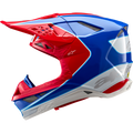 Blue + Gloss + Red + White