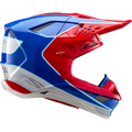 Blue + Gloss + Red + White