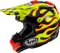 VX-Pro4 Flame Helmet - Yellow