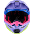 Blue + Fluorescent Yellow + Gloss + Orange + Pink + Purple