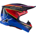 Blue + Fluorescent Yellow + Gloss + Red