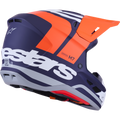 Blue + Matte + Orange + White