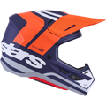 Blue + Matte + Orange + White