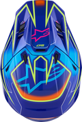 Blue + Fluorescent Yellow + Gloss + Pink