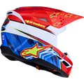 Blue + Fluorescent Yellow + Red + White