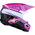 Black + Blue + Pink + Purple + White