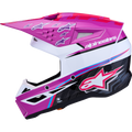 Black + Blue + Pink + Purple + White