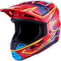 Blue + Fluorescent Yellow + Gloss + Red