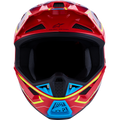 Blue + Fluorescent Yellow + Gloss + Red