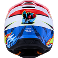 Blue + Fluorescent Yellow + Gloss + Red + White