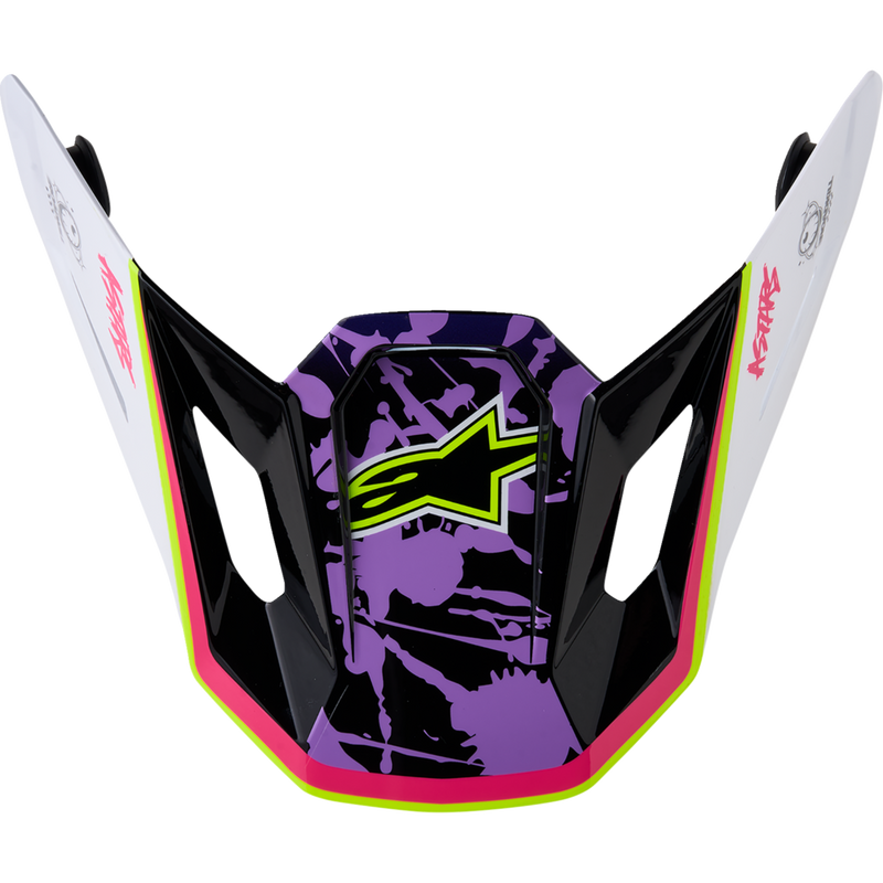 Black + Gloss + Pink + Purple + White