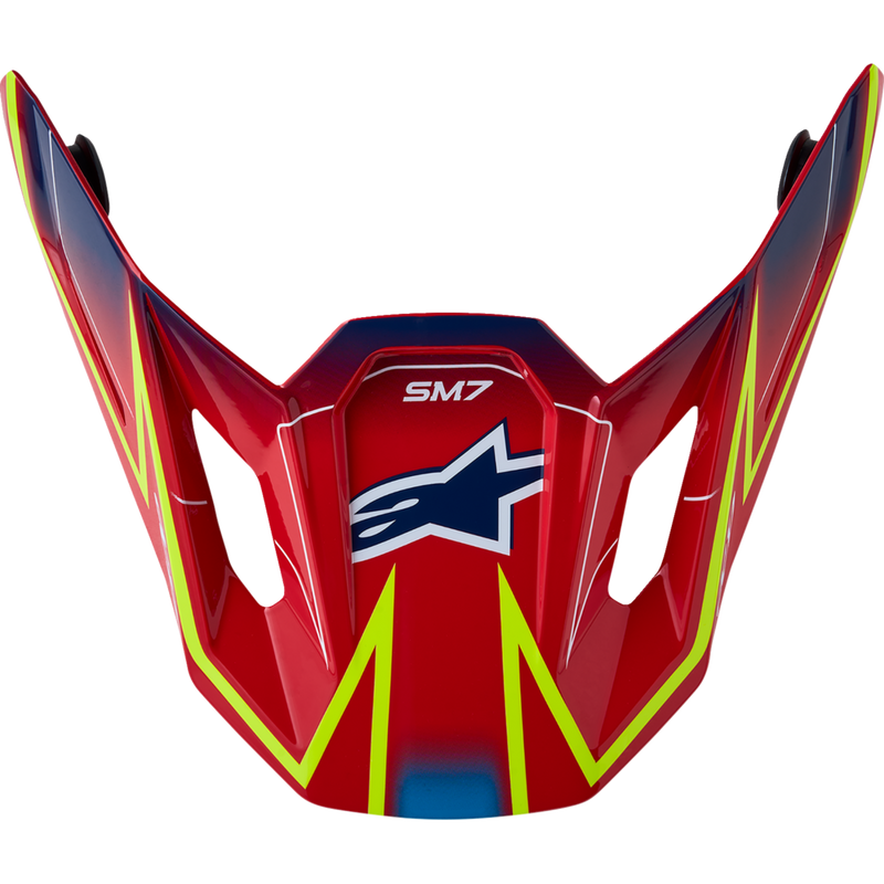 Blue + Fluorescent Yellow + Gloss + Red
