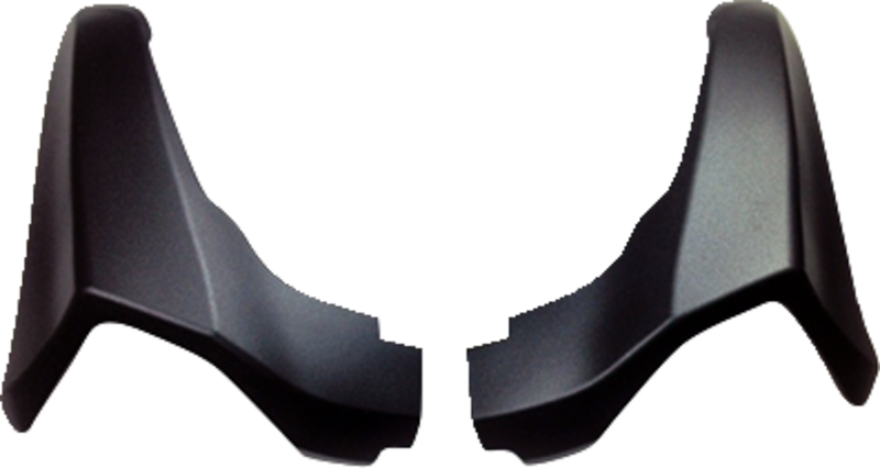 VX-Pro4 Helmet Top-Duct Side Set - Black Frost