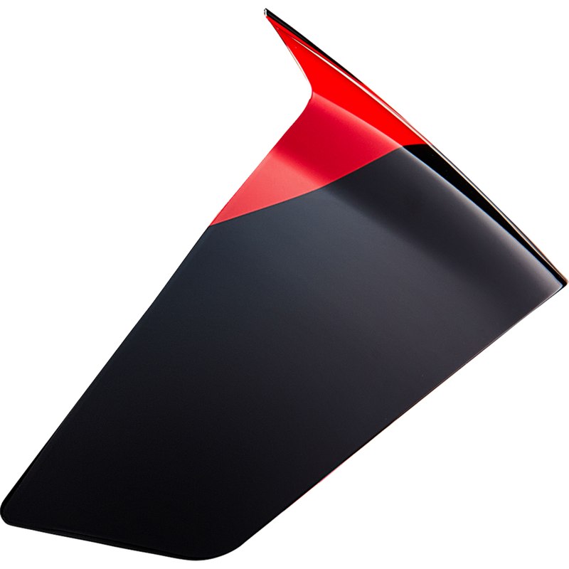 Black + Gloss + Red