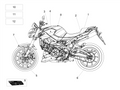 LH air duct, decal "APRILIA"