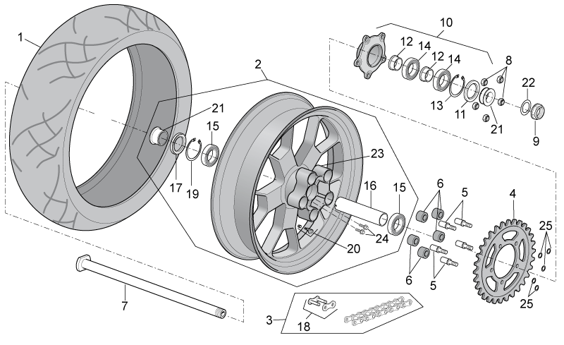 Chain ring Z=40
