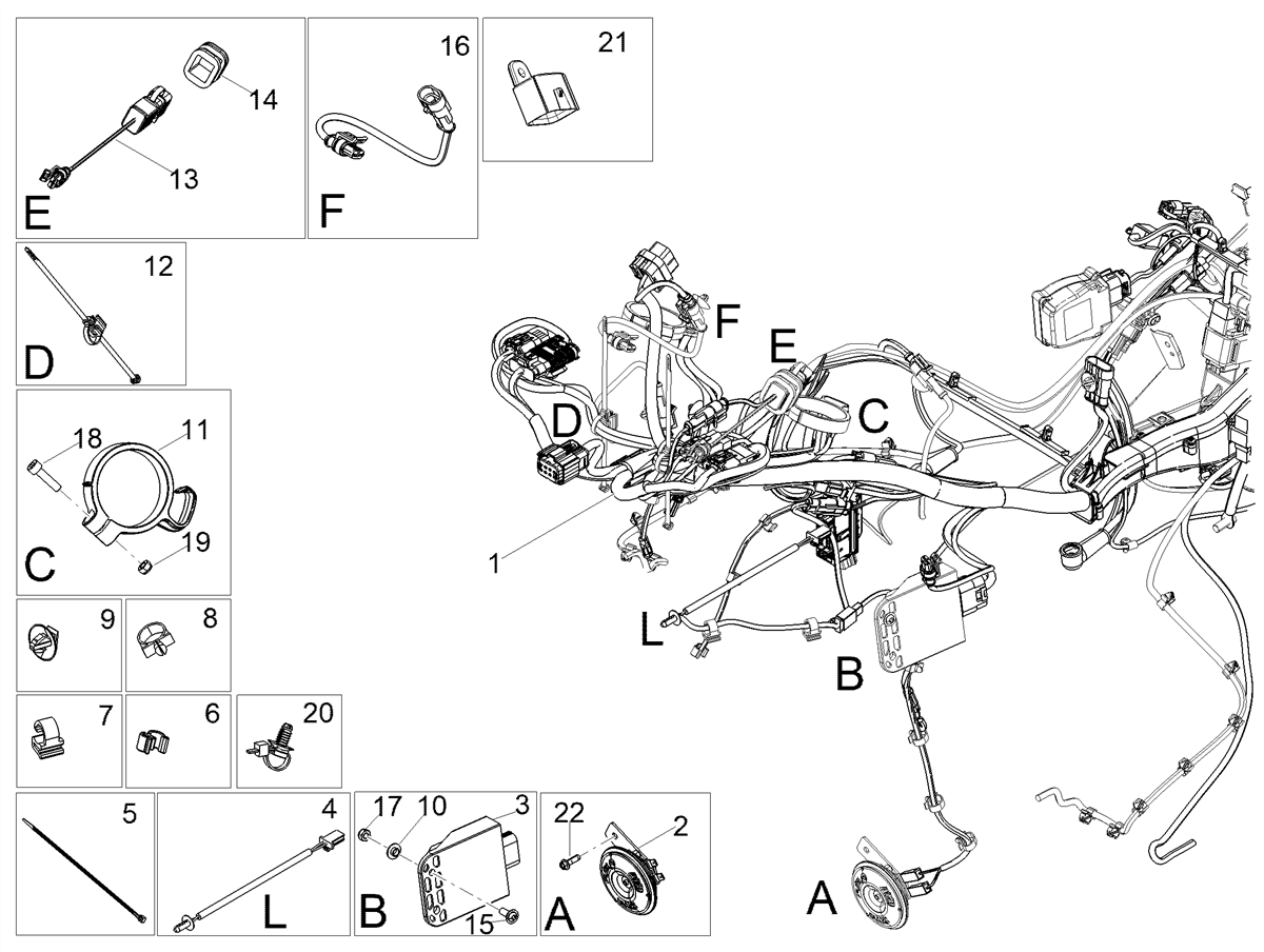 Main wiring harness
