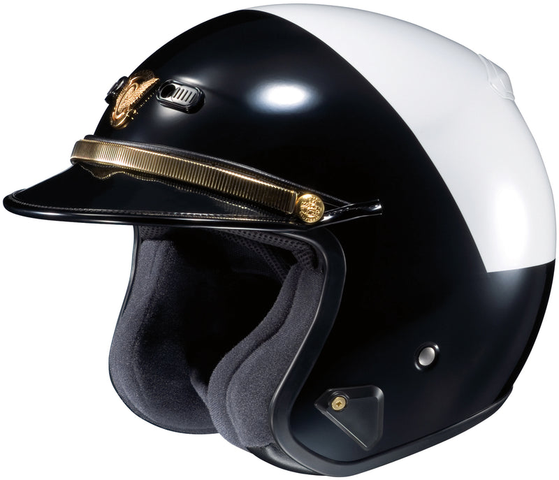 SHOEI RJ PLAT.R LE HI-RISE B/ W