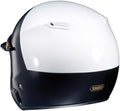 SHOEI RJ PLAT.R LE HI-RISE B/ W