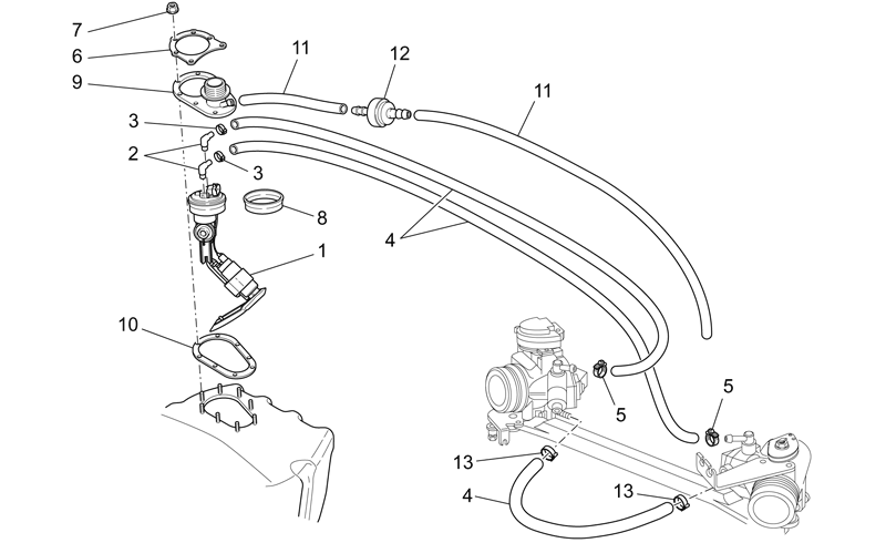 Fuel pump cpl.
