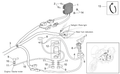 Relay-starter motor cable