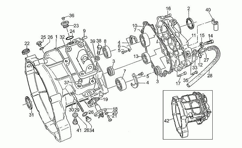 Gearbox housing support