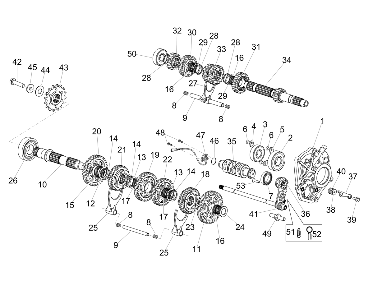 2nd gear on the sec. Z=16