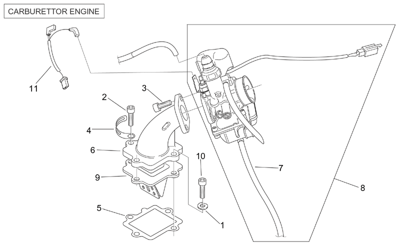 Carburettor w/heater