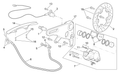 Brake hanger plate
