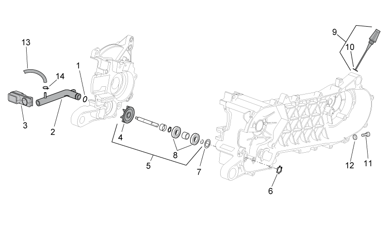 Carb-pump by-pass pipe