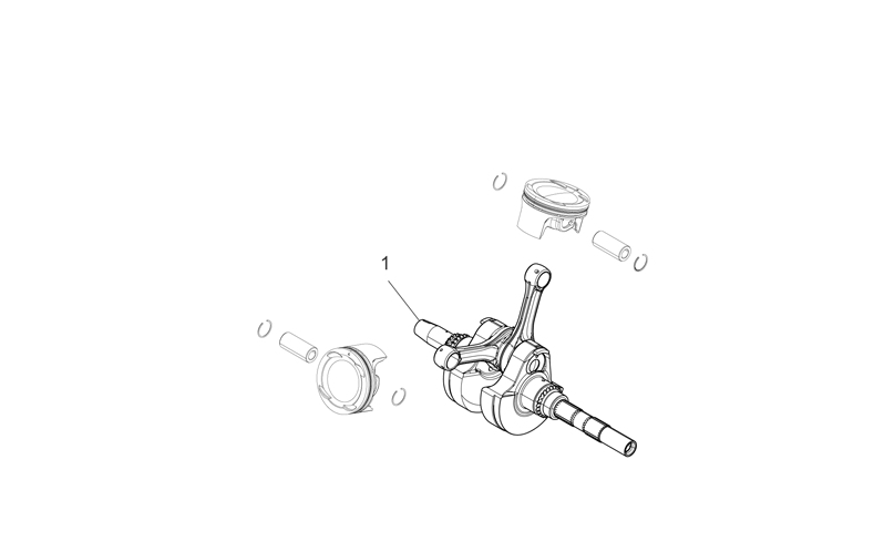 Crankshaft cpl.