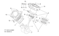 Cylinder with piston