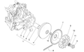 Half-pulley assy., driving