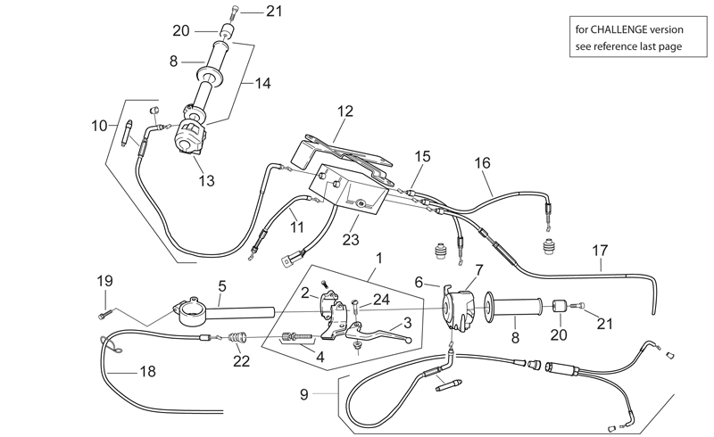 RH lights selector