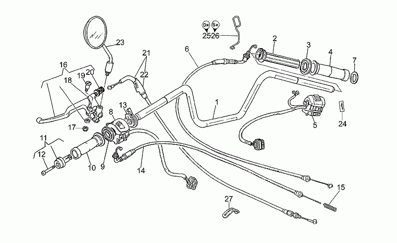 RH lights selector