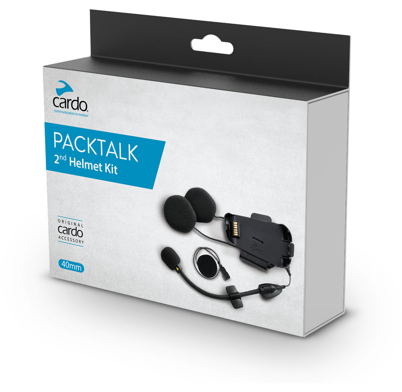 Cardo PT BOLD/BLK 2ND HLMT KIT BLACK