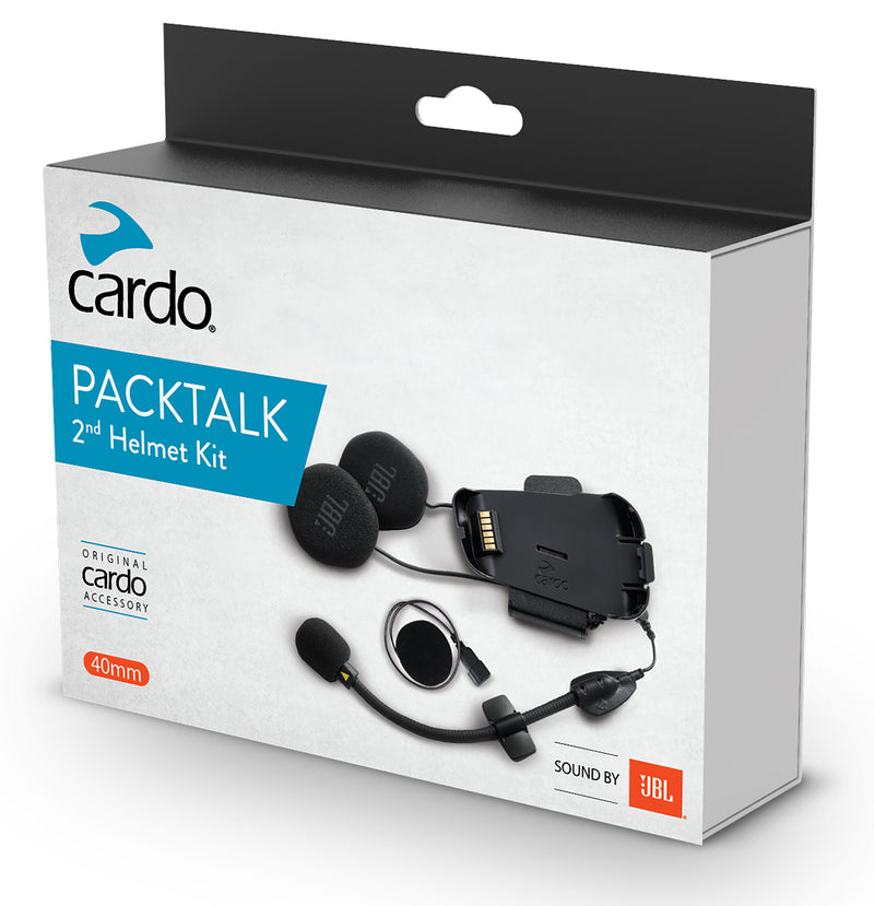 Cardo PT BOLD/BLK 2ND HLMT KIT JBL BLACK