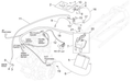 Relay-starter motor cable