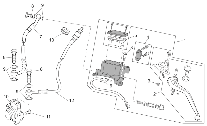 Clutch pipe