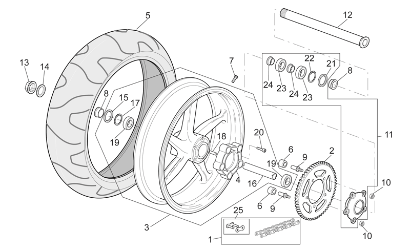 Chain ring Z=41