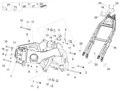 Saddle support plate