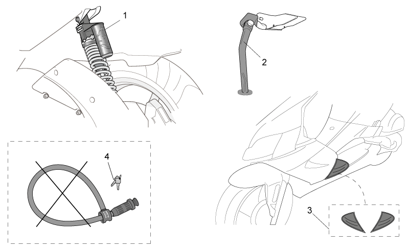 Rear shock absorber