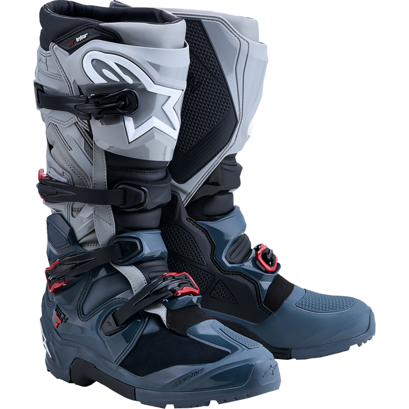 Alpinestars Tech 7 Enduro Drystar® Boots - Dark Gray/Red