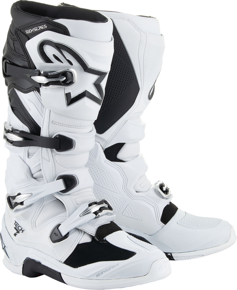 Alpinestars Tech 7 Boots - White/Black