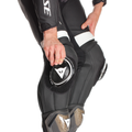 Laguna Seca 6 - Perforated One-Piece Leather Racing Suit Short/Tall Fit (S/T) - Black/White/Anthracite