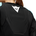 Racing 5 - Women's Leather Motorcycle Jacket - Black/Water