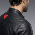 Leggenda - Motorcycle Jacket In Leather Men - Black